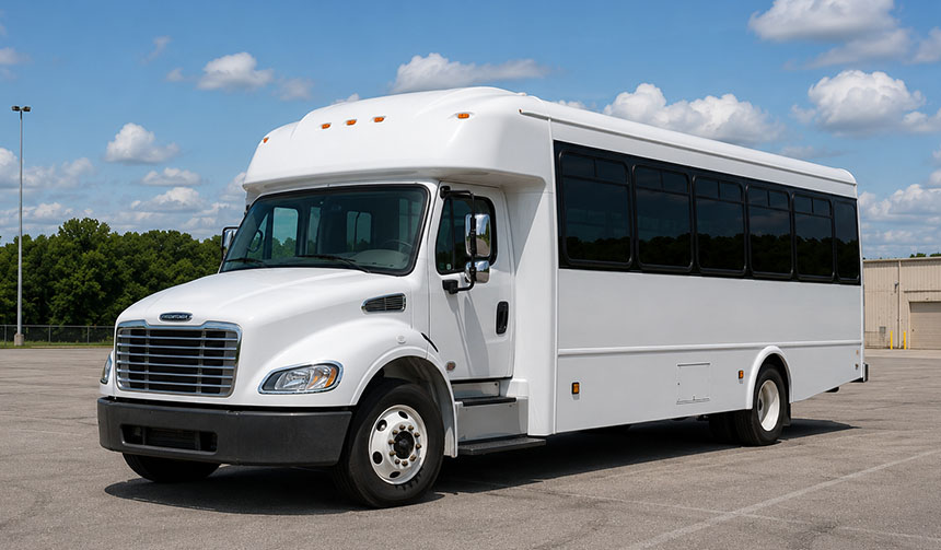25-passenger minibus for charter in Portland, OR