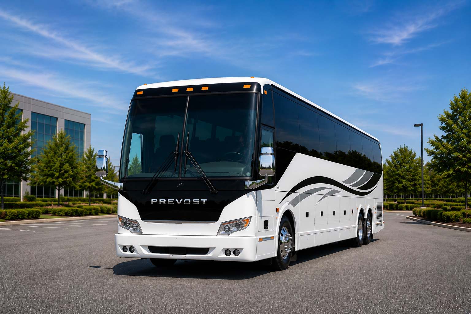 Charter bus rental in Portland, OR